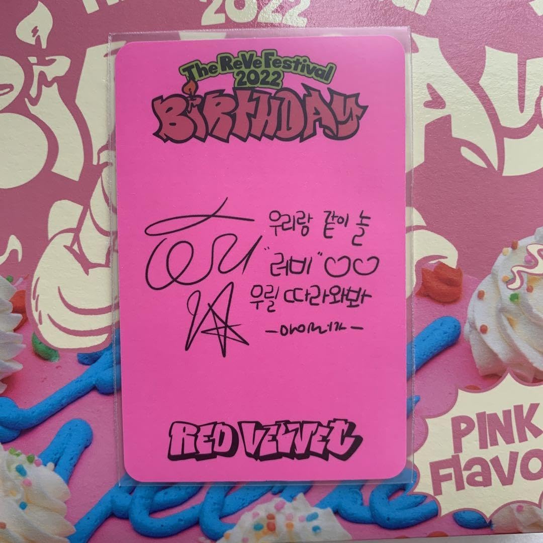 Amazon.co.jp: redvelvet アイリーン Birthday トレカ : おもちゃ
