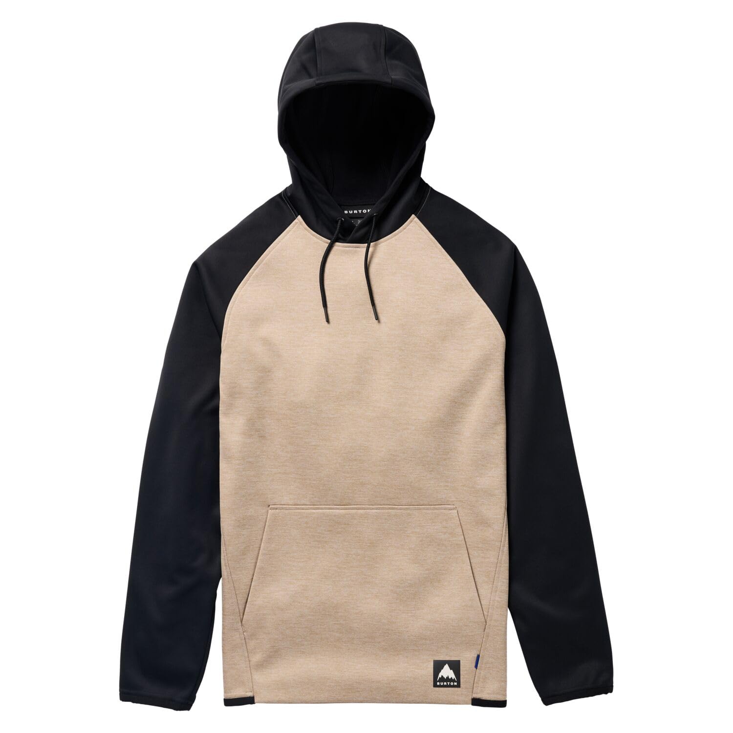 Burton - Bluza Crown Weatherproof Pullover Fleece Summit Taupe Heather/True Black Męski - Męski - Beżowy