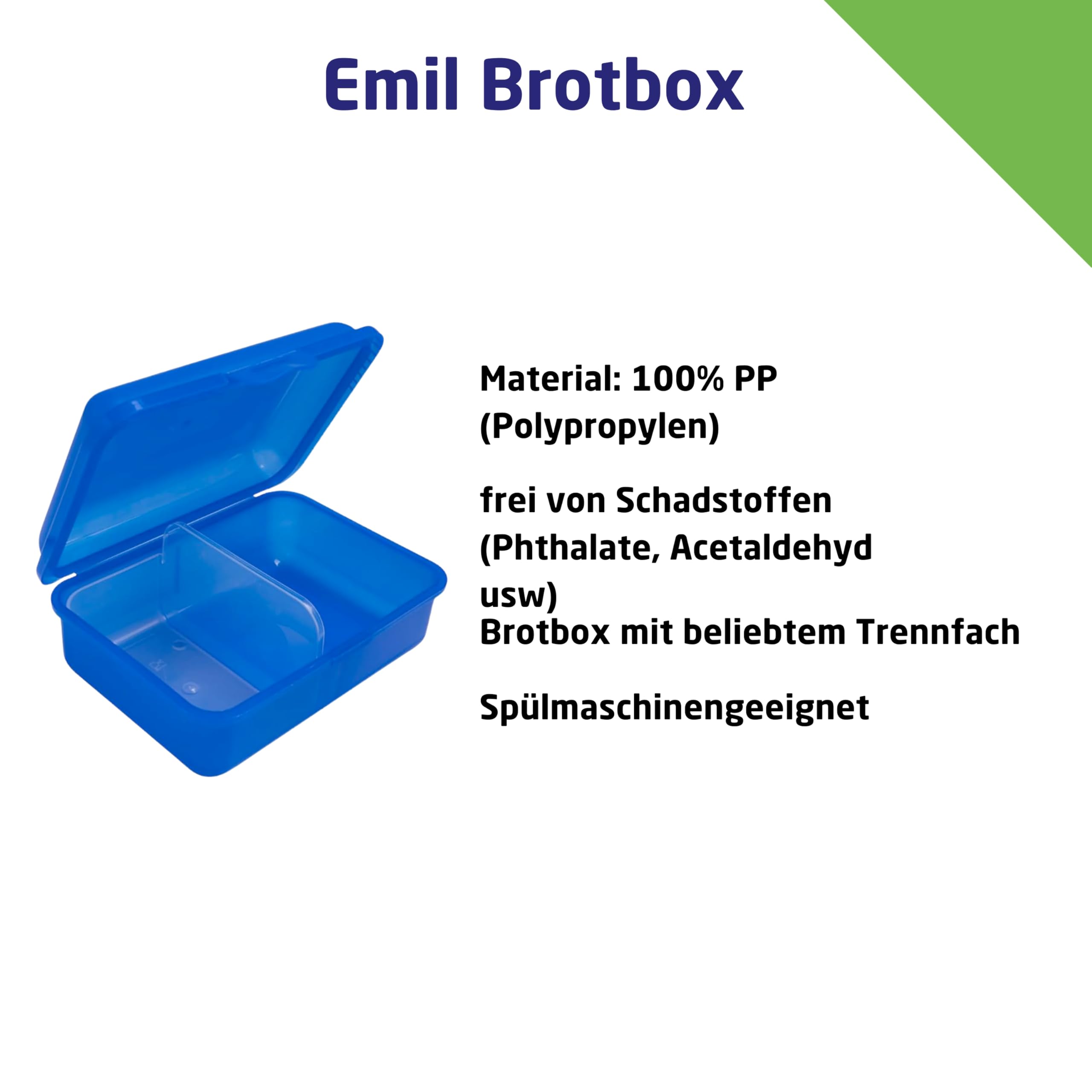 Emil Glas Trinkflasche Starterset Polarfreunde – mit Brotbox & 3 Verschlüsse, 0,3l oder 0,4l, isolierte Kinderflasche für Kita, Kindergarten & Schulstart, schadstofffrei (0,3l)