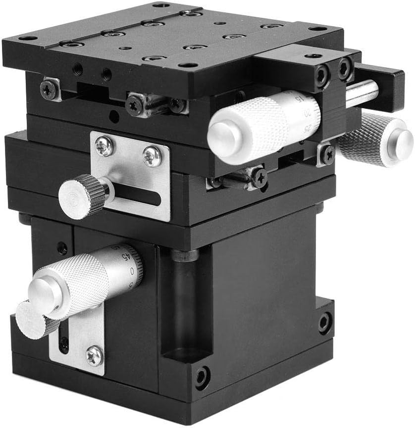 XYZ 3 Axis Bearing Tuning Sliding Table Linear Stage Trimming Platform GXYZ-60 60ร60mm