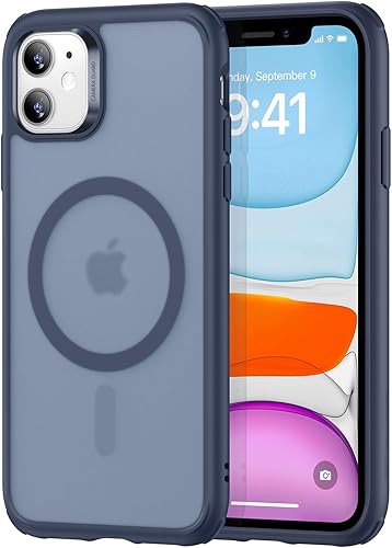 Vista 797 de ESR Funda para iPhone 15 Pro Max, compatible con MagSafe, de grado militar, negro transparente