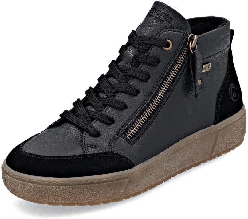 Remonte Dames D2T71 Sneaker High, bruin, 40 EU, bruin, 40 EU