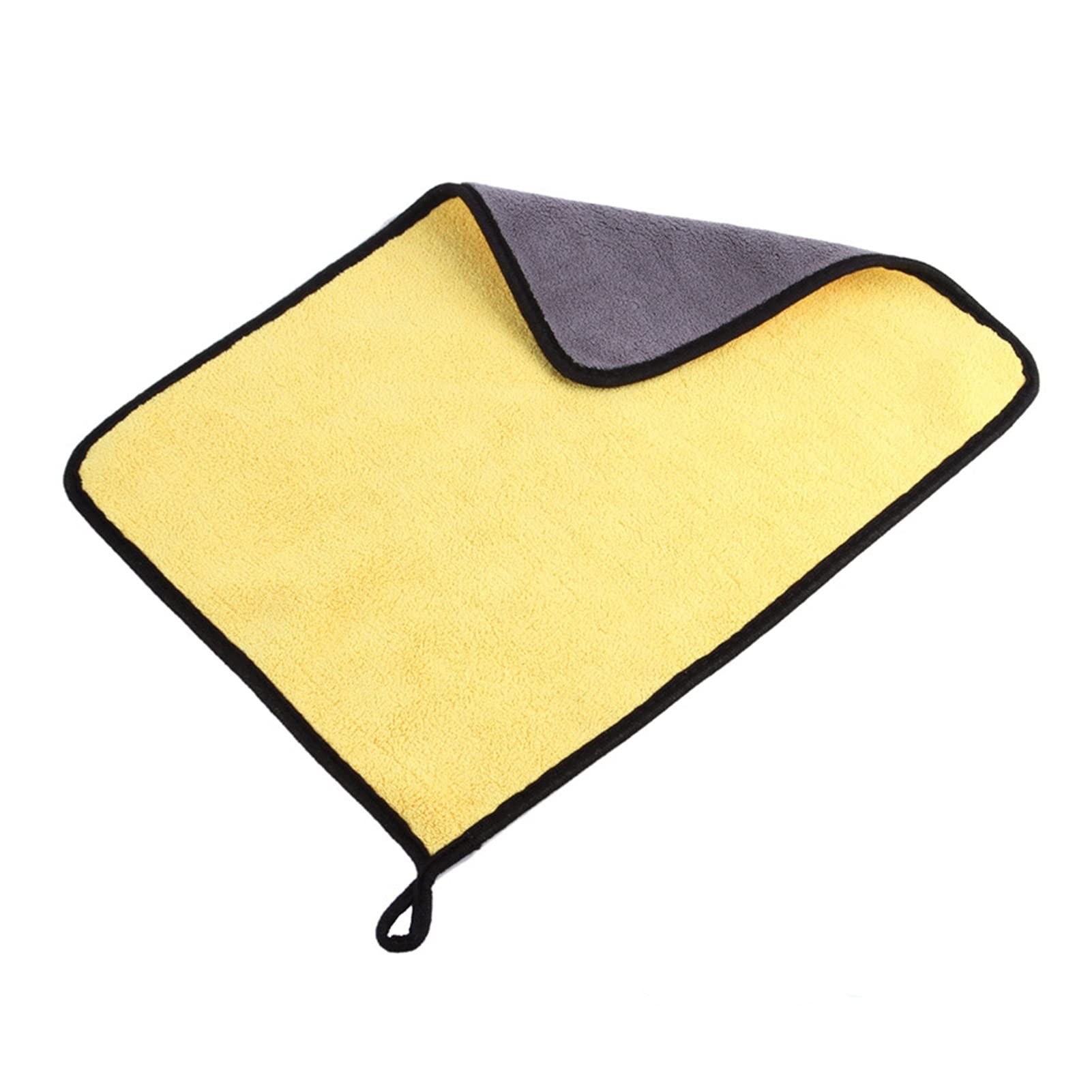 YIKXCF Car Care Polishing Wash Towels Plush Microfiber Washing Drying Towel Strong Thick Plush Polyester Fiber Car Cleaning Cloth (Color : 30x30cm)