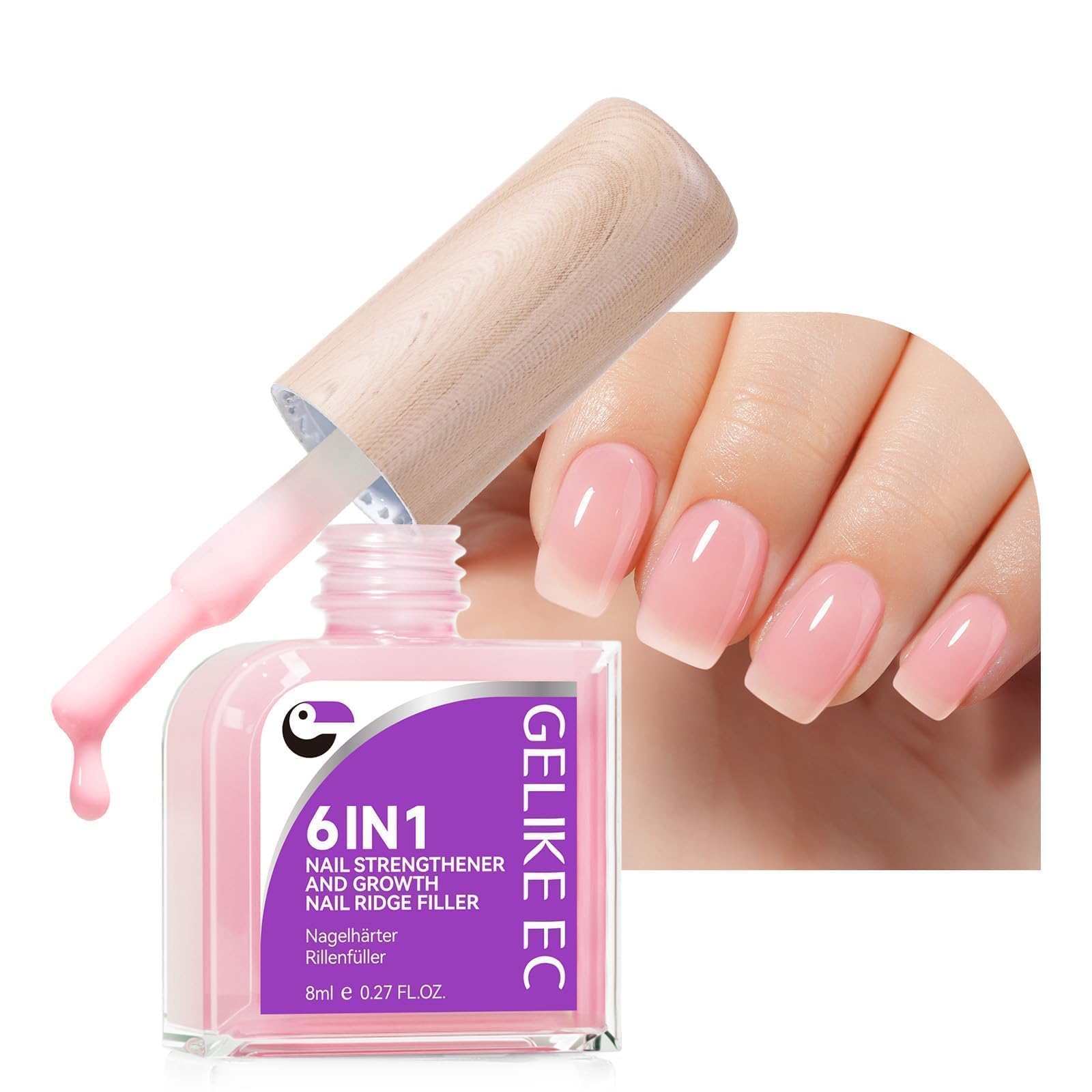 Amazon.com : Nail Strengthener Protein for Damaged Nails: 6 in 1