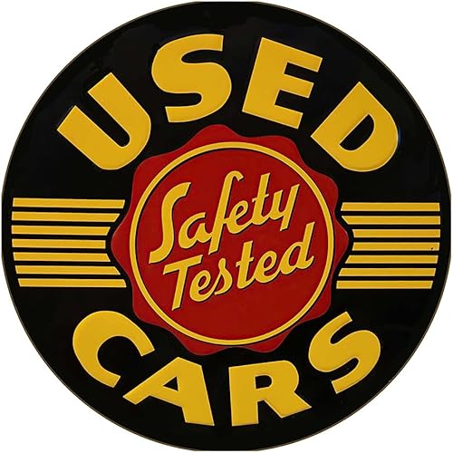 Miniatura 91 de Buick Car Company Authorized Service Insignia Emblem Seal Vintage Gas Signs Reproducción Car Company Letreros de metal de estilo vintage Letreros de