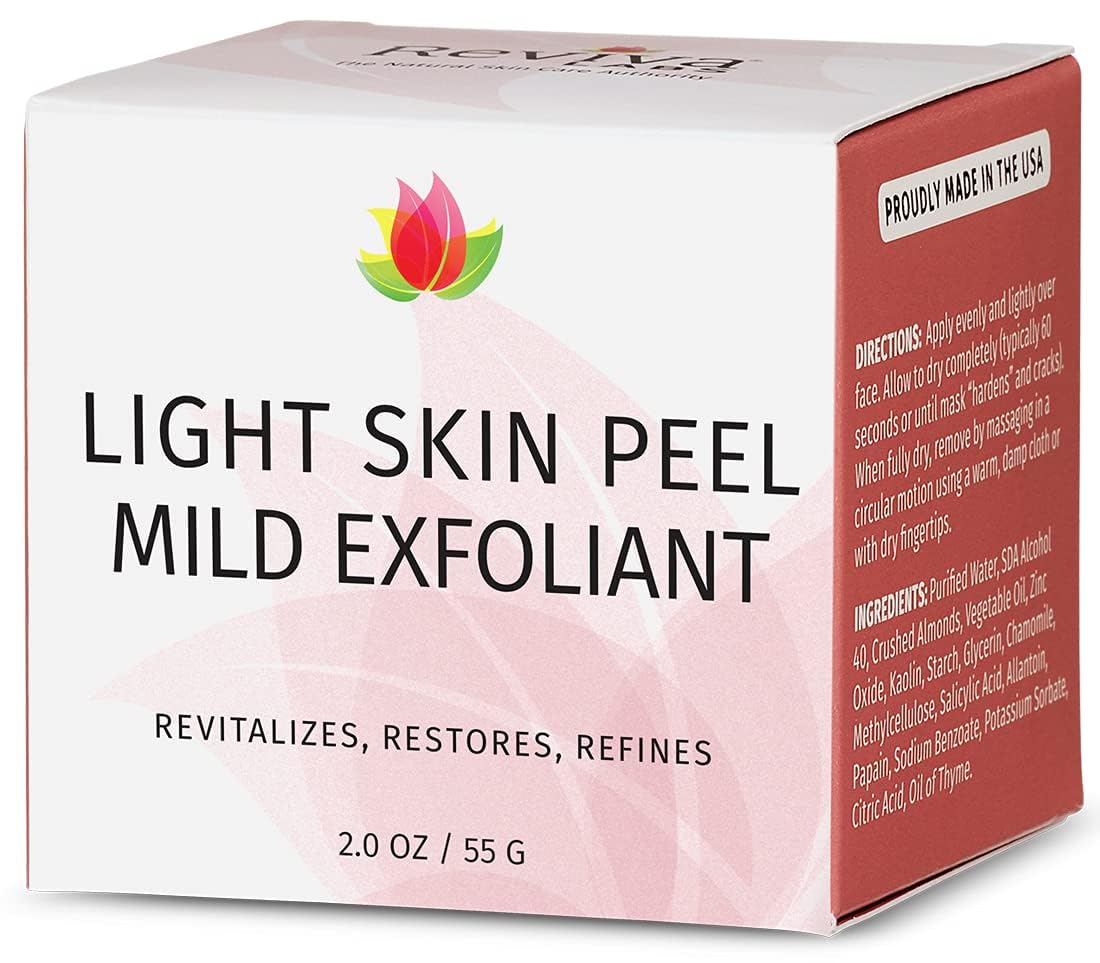 REVIVA LABS - Light Skin Peel Mild Exfoliant 2 oz