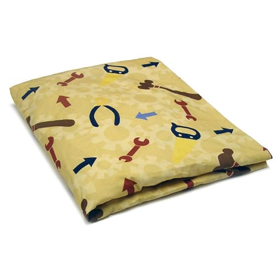 Eddie Bauer Crib Sheet Little Builder Baby