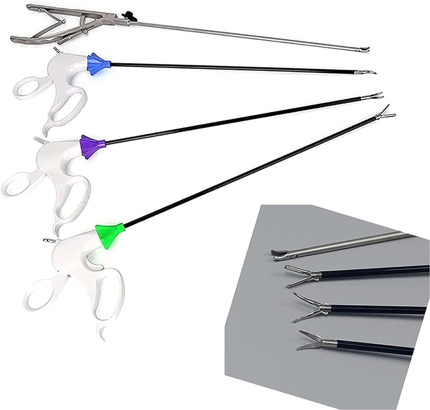 Laparoskopische Simulated Training Box Kit,Suture Practice Kit,Complete Surgery Training Set Includes Instruments and Accessories, for Medical Doctor and Students Use for Teaching Exercises.