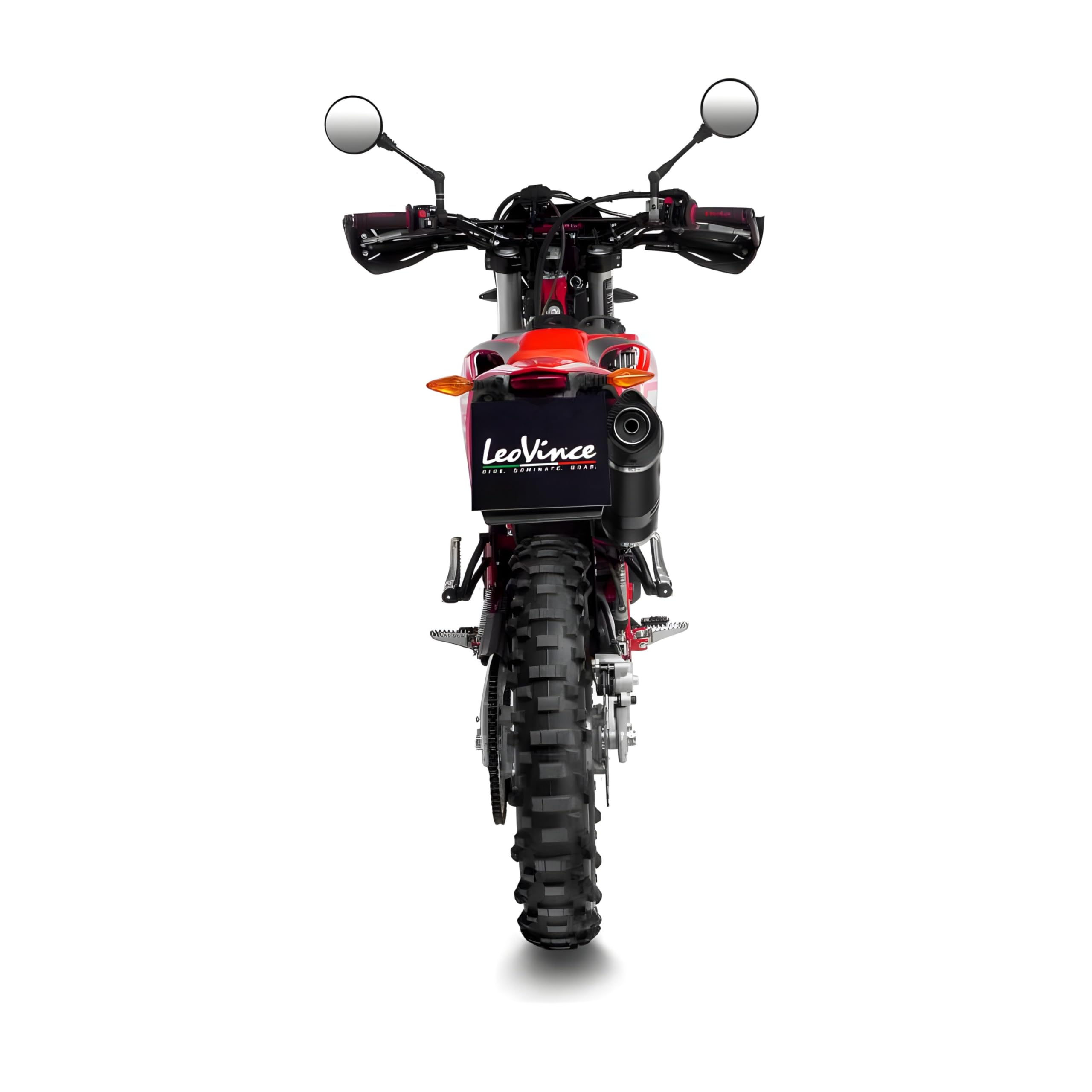 Endschalldämpfer LeoVince SLIP-ON SBK LV ONE EVO Black Edition, Edelstahl schwarz, Carbon Kappe, mit Zulassung für Beta RR 4T 125 LC/Motard