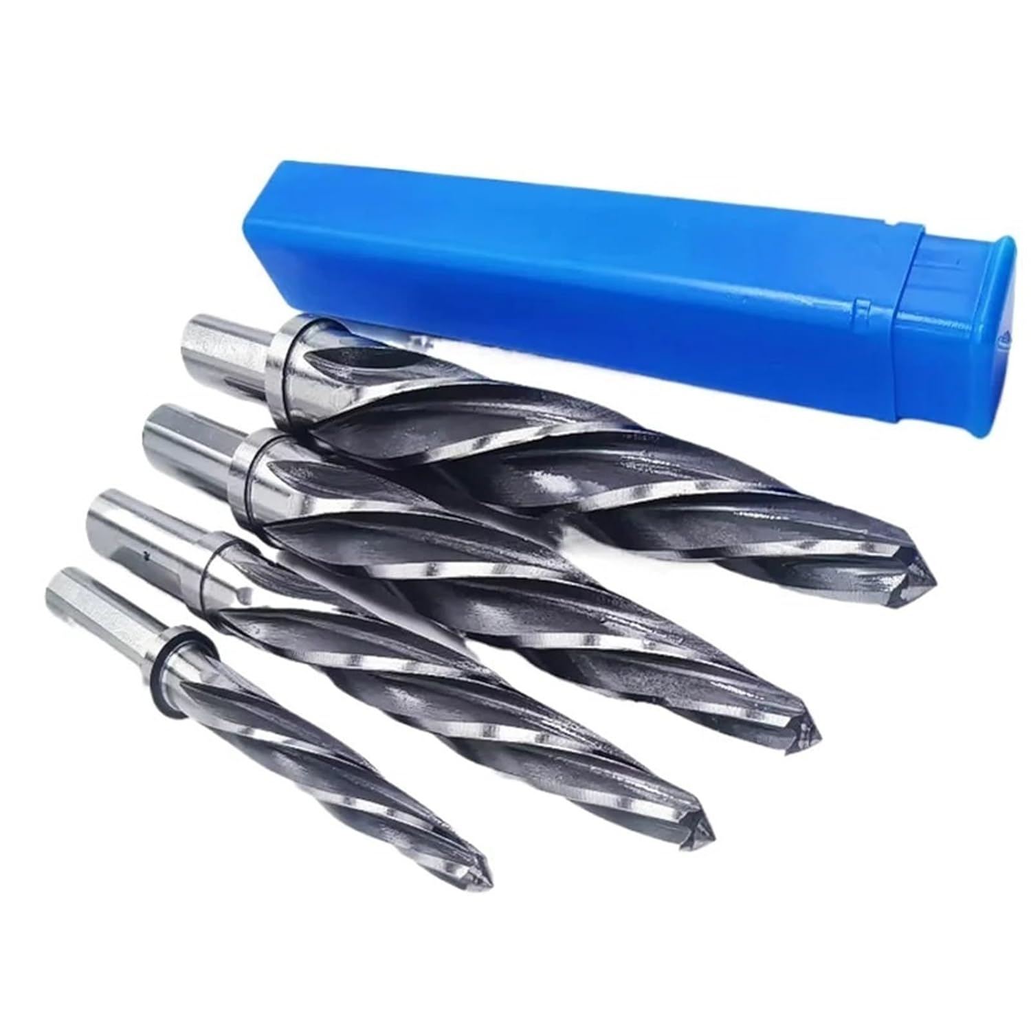 HSS Spiral Groove Taper Reamer 3/8 7/16 1/2 9/16 5/8 3/4 7/8 1 Inch Reamer for Hole Expansion and Deburring(5/8)