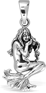 925 sterling Silver Zodiac Horoscope Virgo segno o la Vergine (23 agosto – 23 settembre) ciondolo da Withlovesilver