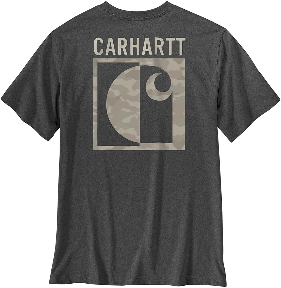 Carhartt Men's Irvine Relaxed Block Camo T-Shirt