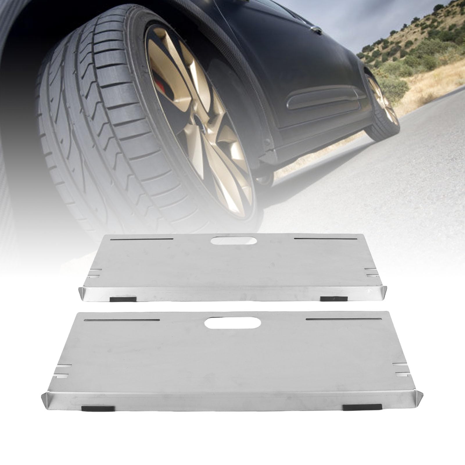 Keenso Kit di Misurazione Piastre di Allineamento Ruote 5m