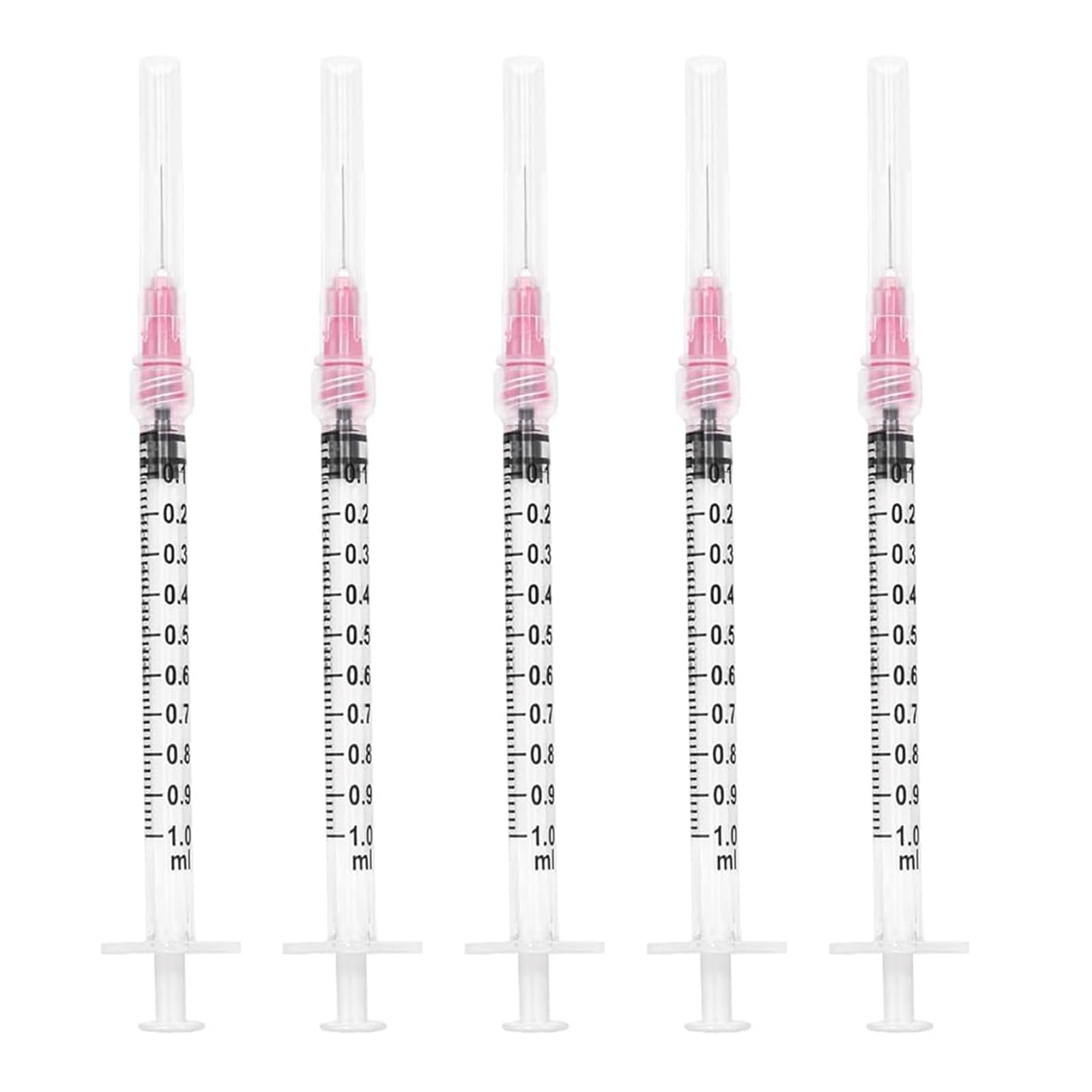 Photo 1 of 100Pack 1mL 29Ga 1/2 inch for Lab,Liquid Measuring,Individually Wrapped