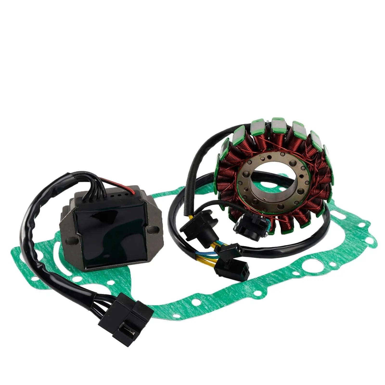 Kit revisione completo motore Adatto per BURGMAN 250 400 1998-2002 STATORE GENERATORE REGOLATORE RADDRIZZATORE GUARNIZIONE Kit Guarnizioni per motore