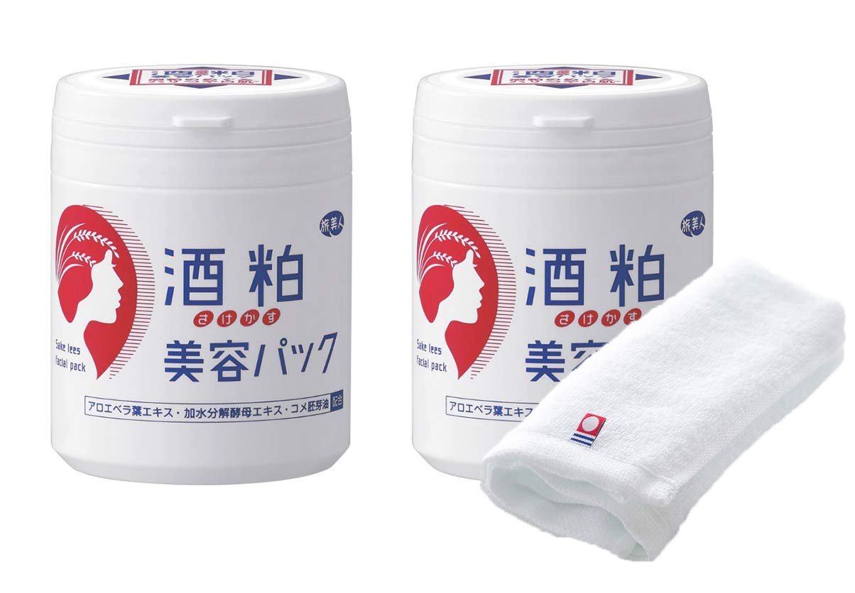 Amazon.co.jp: アズマ商事【お値段そのまま 今治タオル付き】酒粕美容