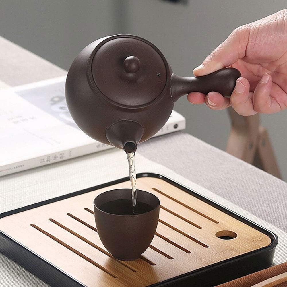 時代木製漆器 紅葉波に扇子見返し蒔絵 吸物椀 汁椀 懐石道具 6客