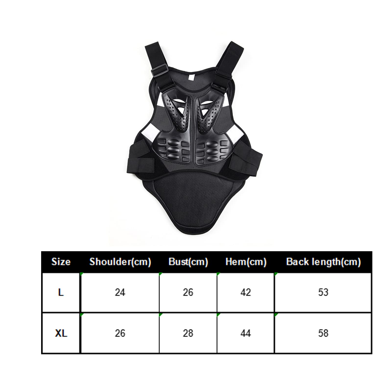 Armatura Toracica | Gilet per Armatura da Moto Regolabile