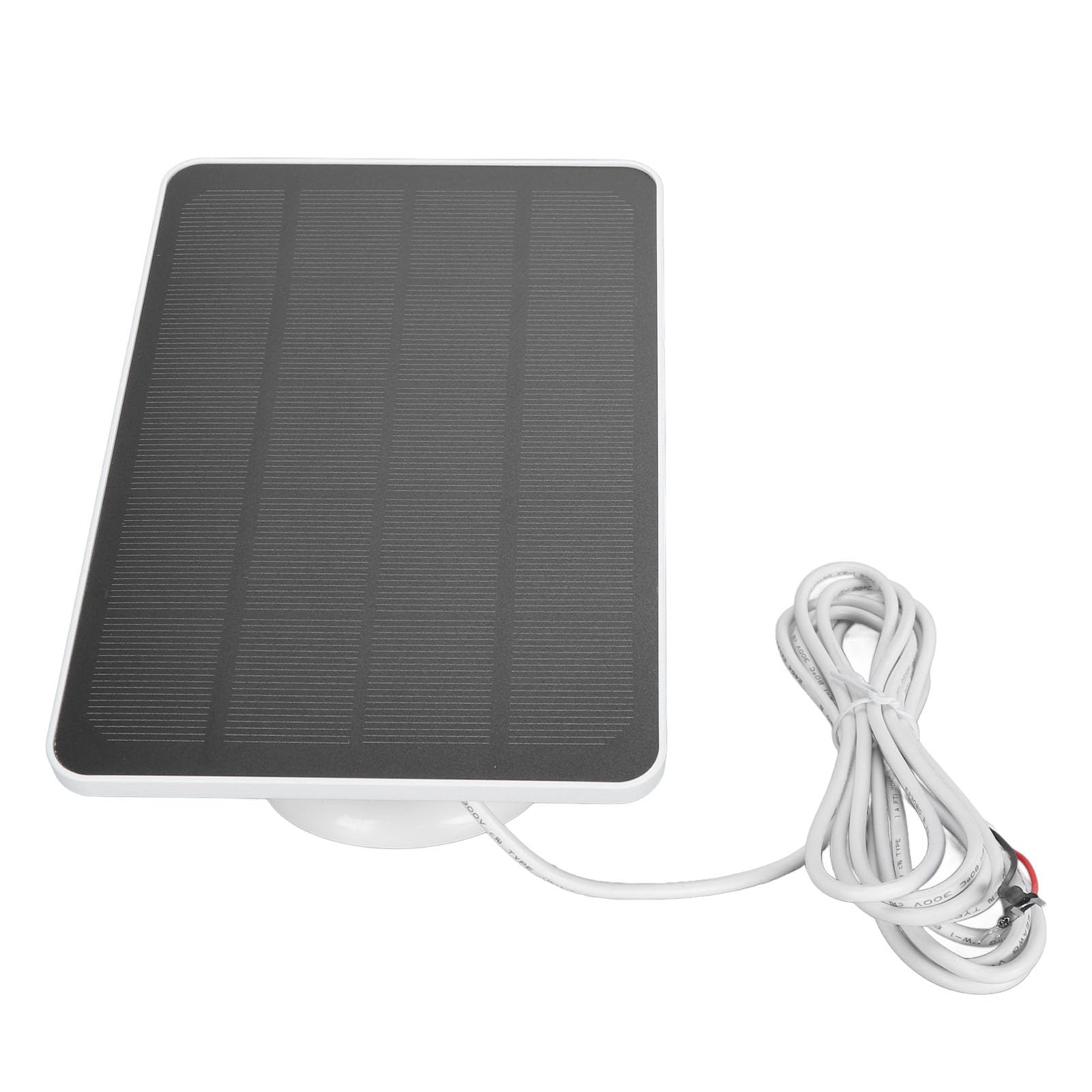 Jelquix #912 Solar Panel Charger For Camera Adjustable Mount 10W Solar Panel For Video Doorbell 2 3 3+ 4 Plus With 9.8Ft Cable (Csp4w-U-W)