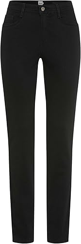 Brax Style.Mary Thermo Denim Regular Pantalón, 02 Clean Black Black, 31W / 32L M