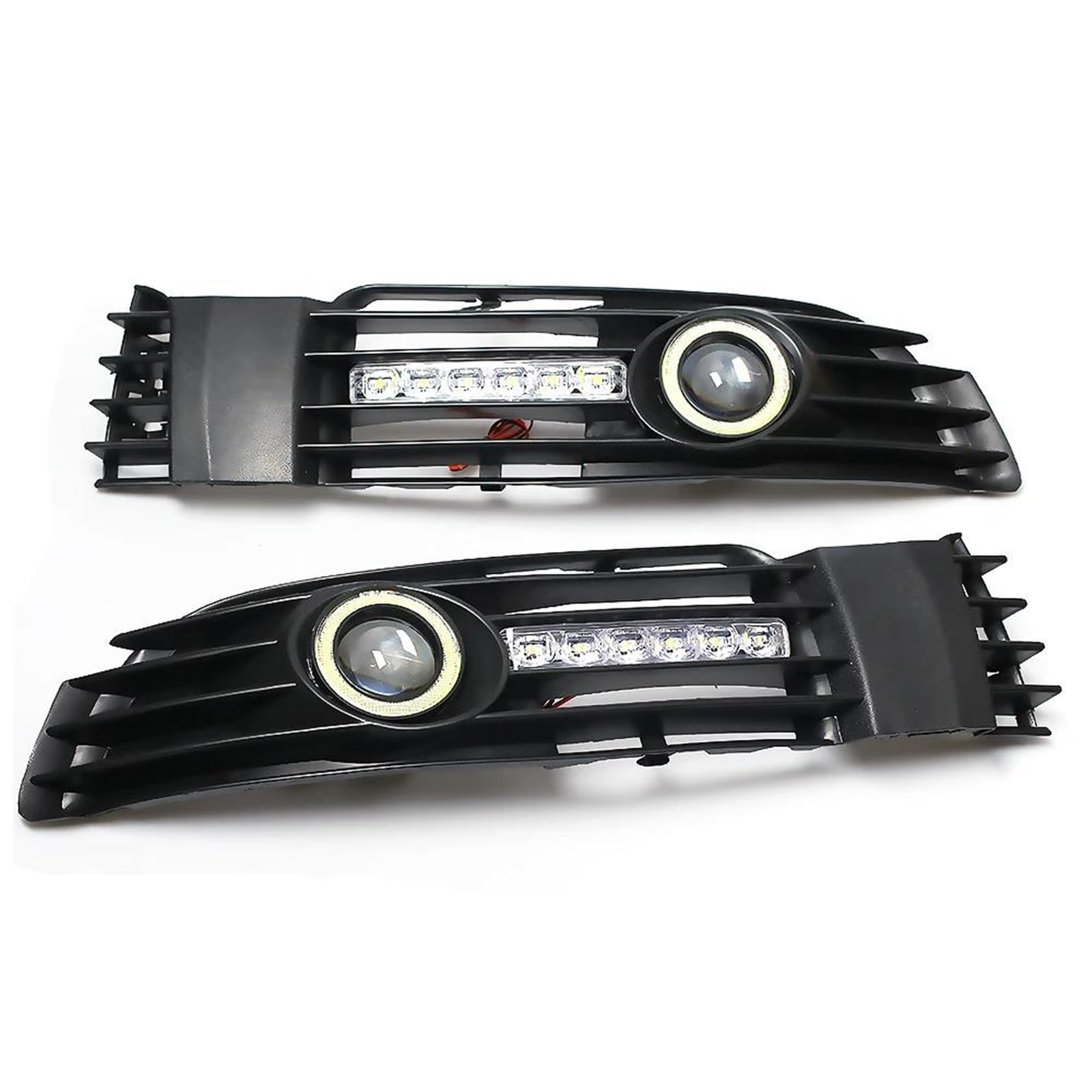 Phares antibrouillard Angel Eye LED avec calandre noire Passat B5.5 - 8