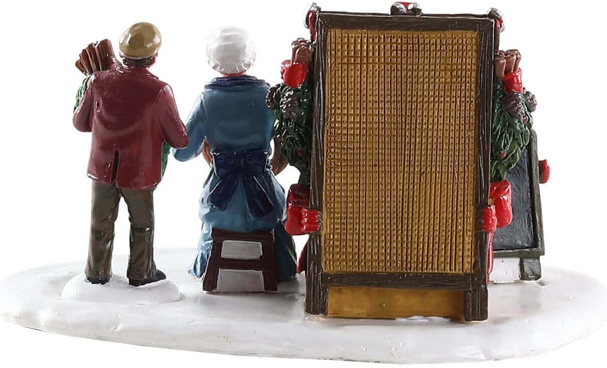 Lemax Christmas Village Handmade Wreaths - 83362