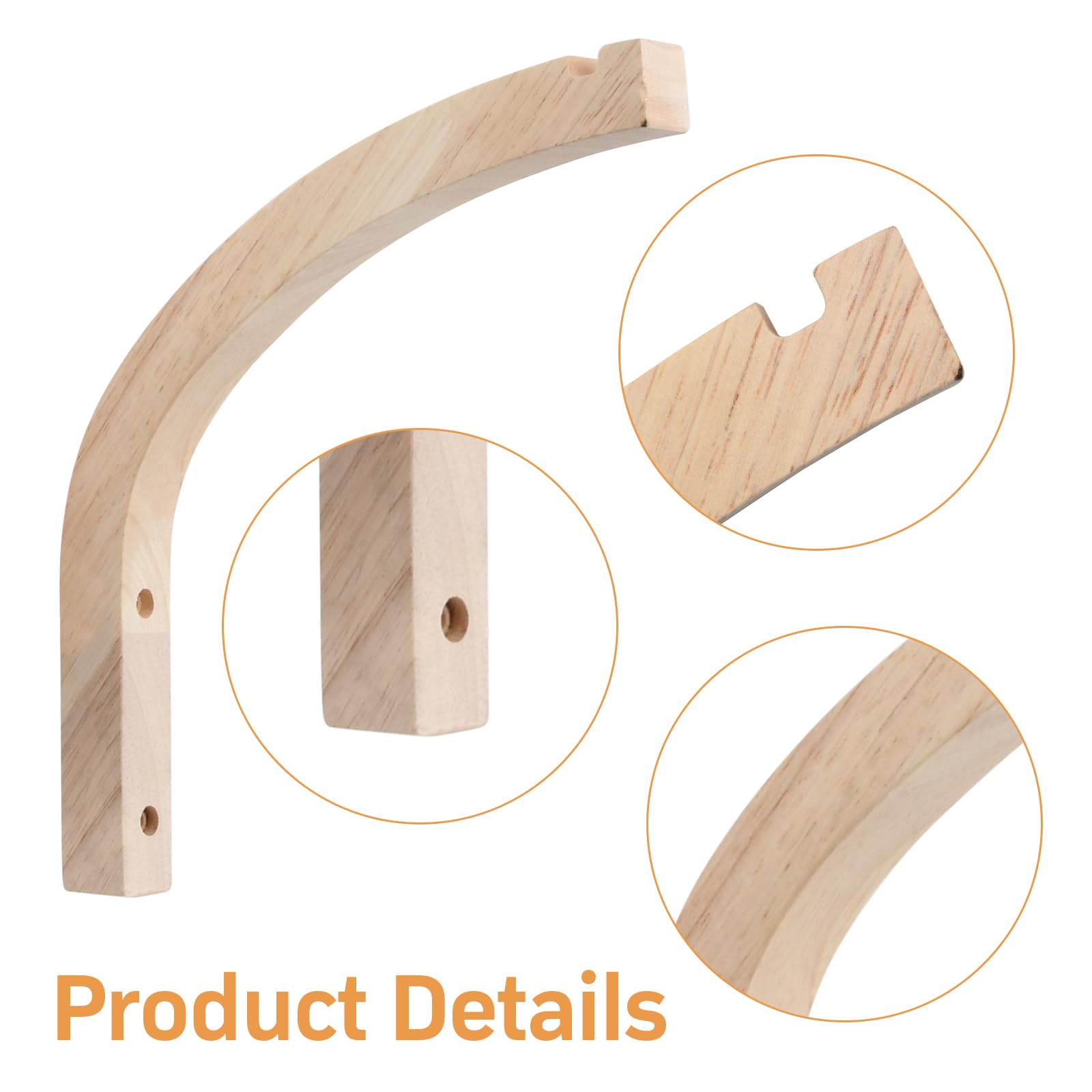 Lanère De Suspenson Murale En Cur, Support De Trngle à Rdeau, Porte-servette, Support De