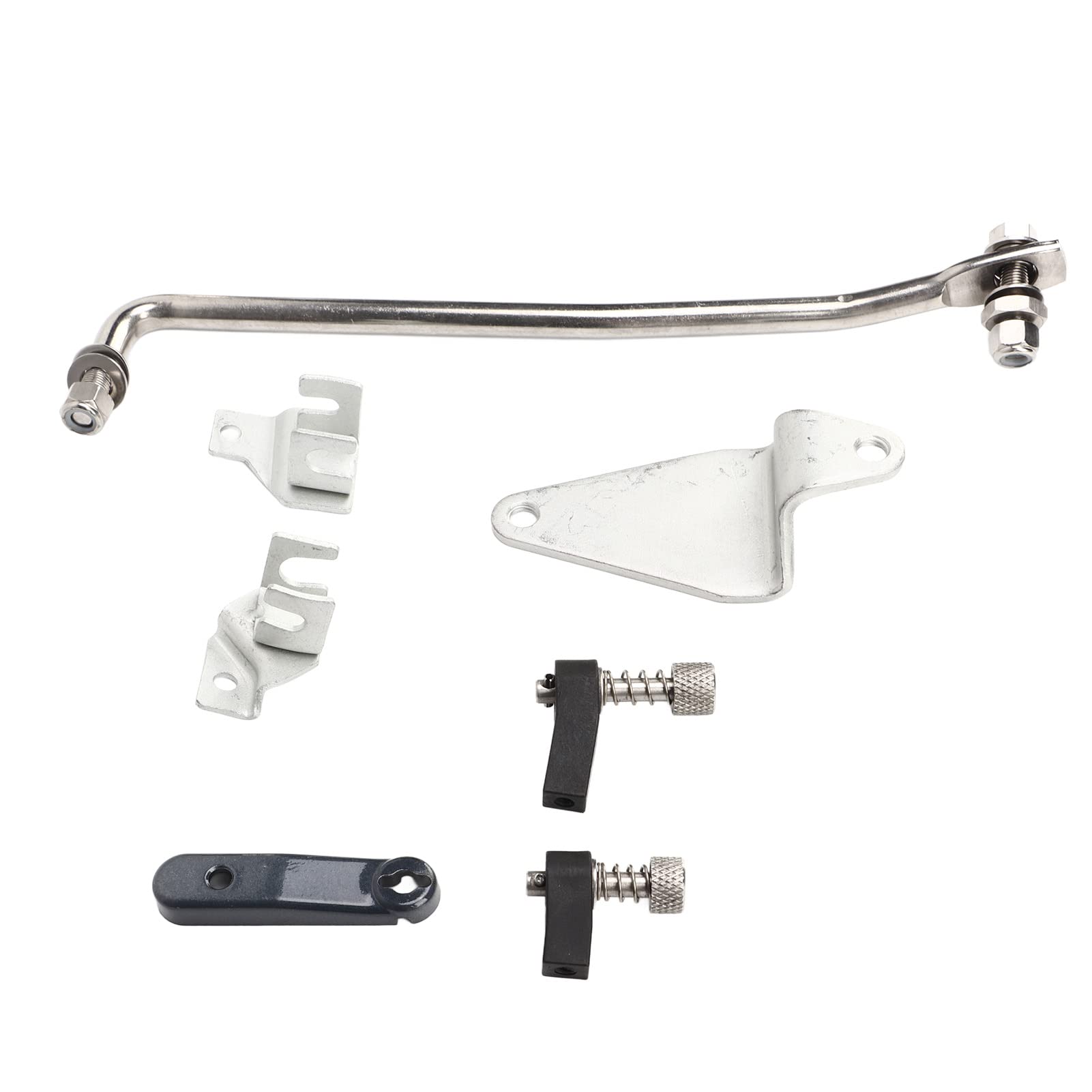 Aramox Łącznik Układu Kierowniczego do Silnika Zaburtowego Zestaw do Mocowania Układu Kierowniczego ze Stopu Metali Wymień 689 61350 0200 689 48501 21 4D Naprawy Silnika Zaburtowego