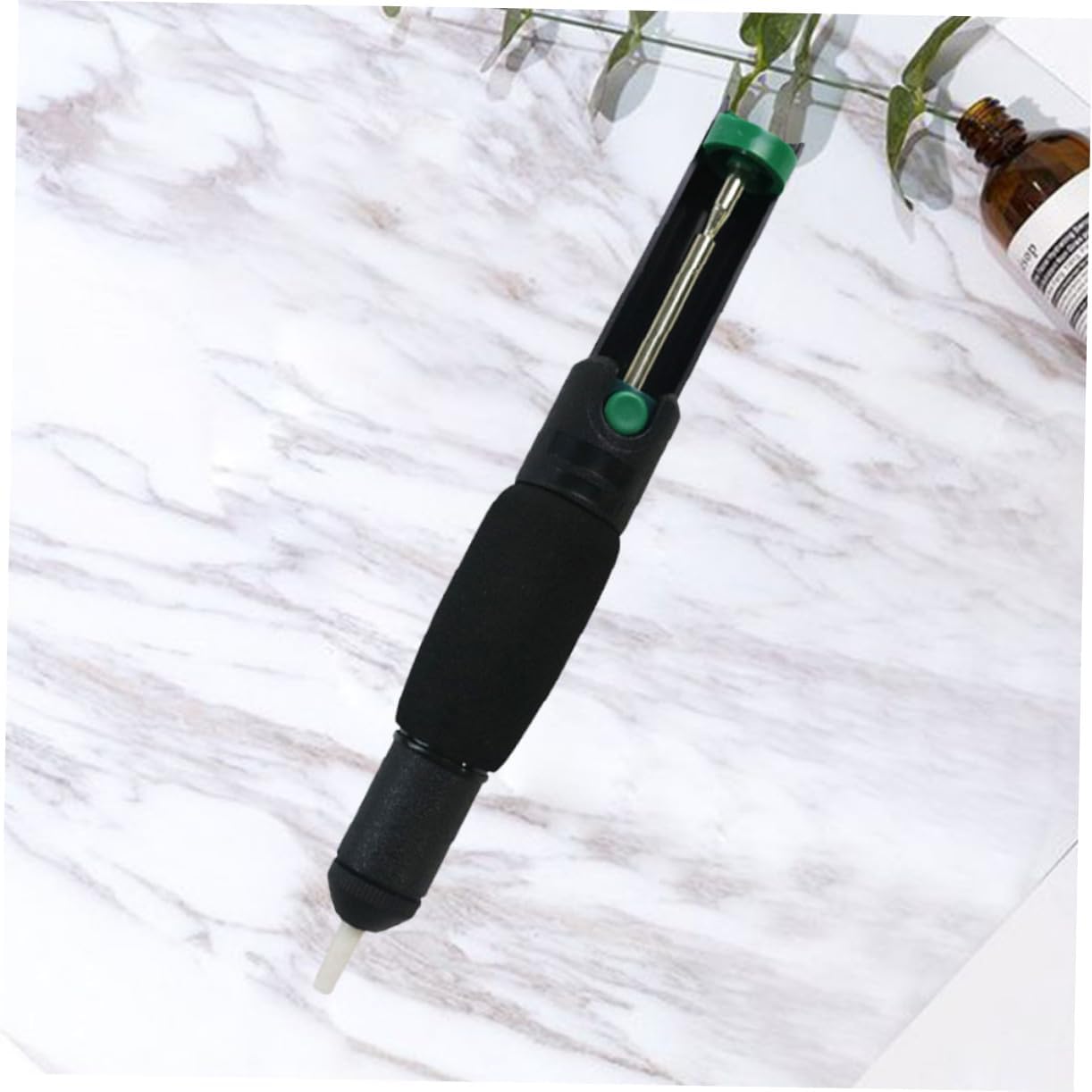 Double Solder Tool Manual Desoldering Vacuum Pump for Efficient Solder Removal Tight Spaces Non- Grip Strong for Electronics Repair