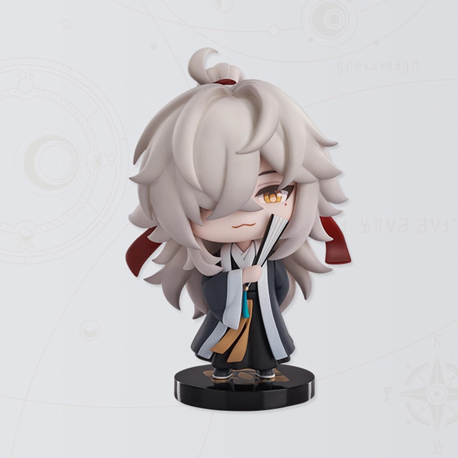 Anime Figure, Cute Nameless Medal Series Jing Yuan Chibi Figure for Honkai Star Rail, Collectable PVC Toys for Birthday Gifts
