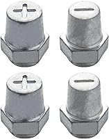 Vista 8 de Adaptador de poste terminal de batería hembra rosca de 5/16"-18 Ampper, postes de carga de terminal de batería para extensión de perno de 5/16"-18