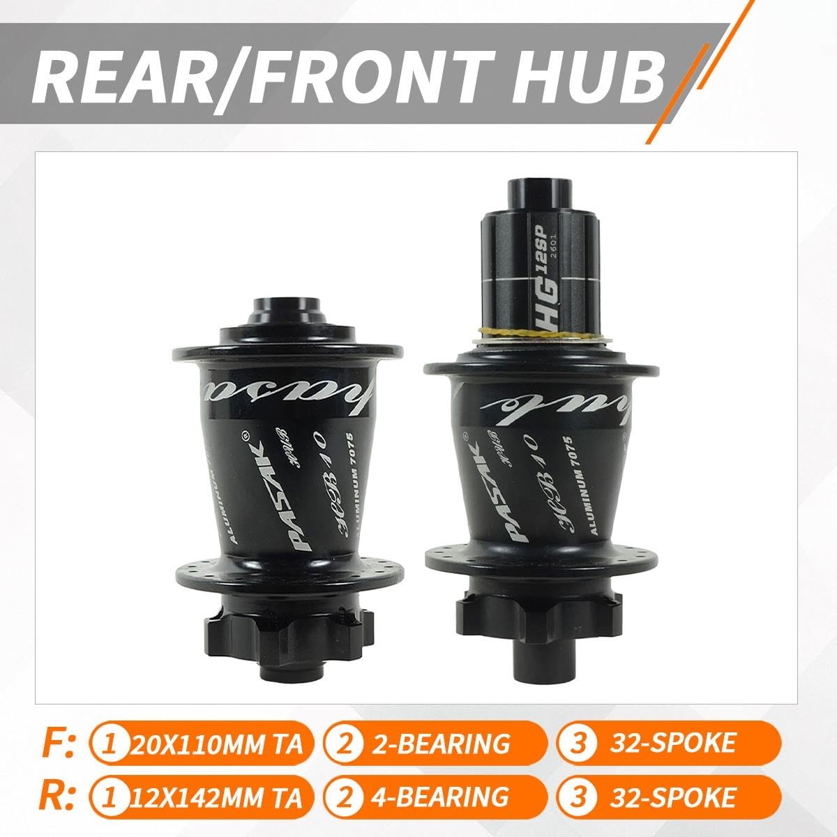 29" 27.5" 26" Set Di Ruote For Mountain Bike Perno Passante 20*110/12*142mm