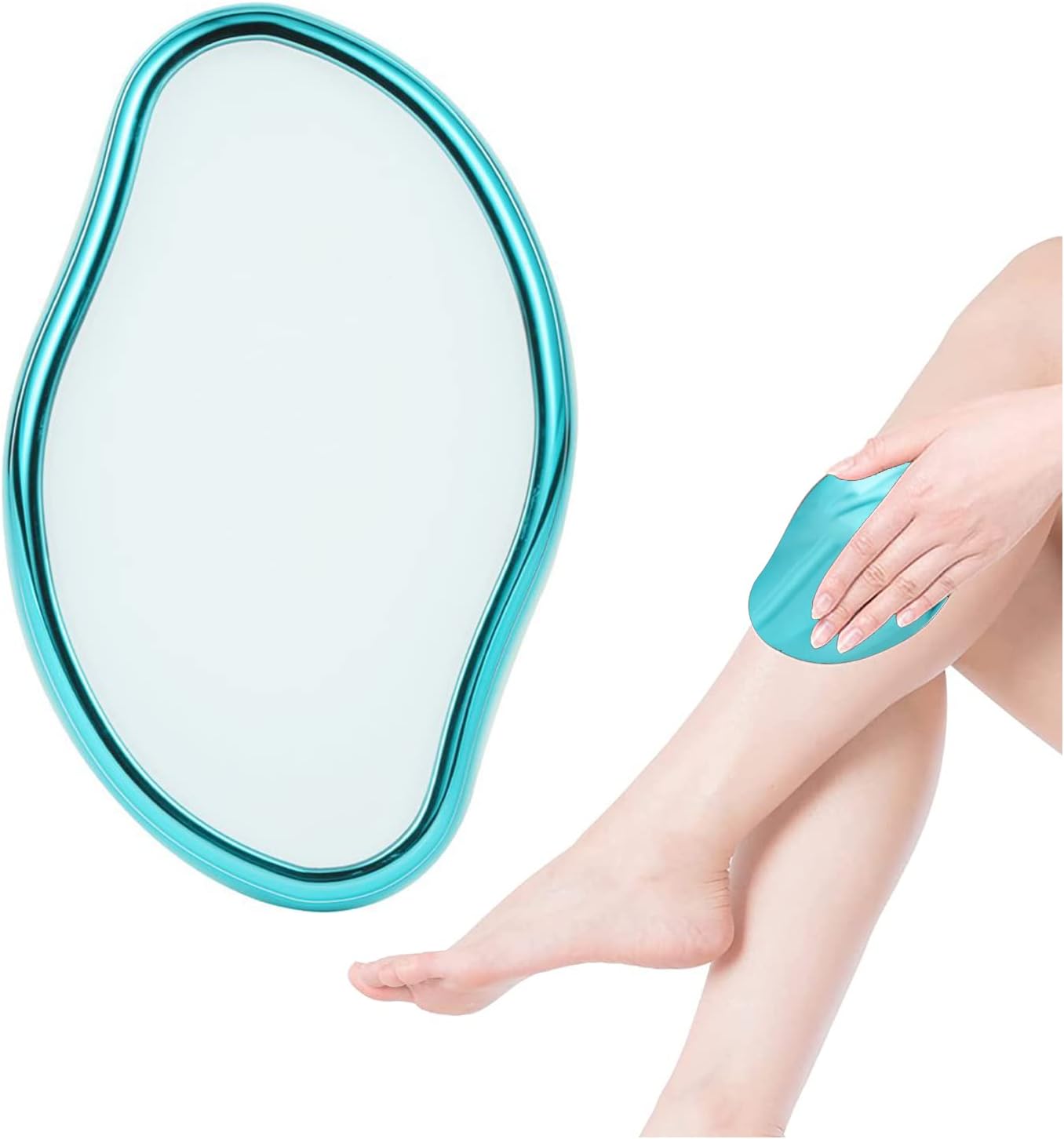 Épilateur Physique Indolore pour Femme Homme, Épilateur Cristal