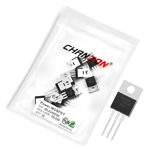 Chanzon IRLZ34NPBF TO-220AB NMOS MOS N Canal N Transistor MOSFET de potencia (paquete de 10 piezas)