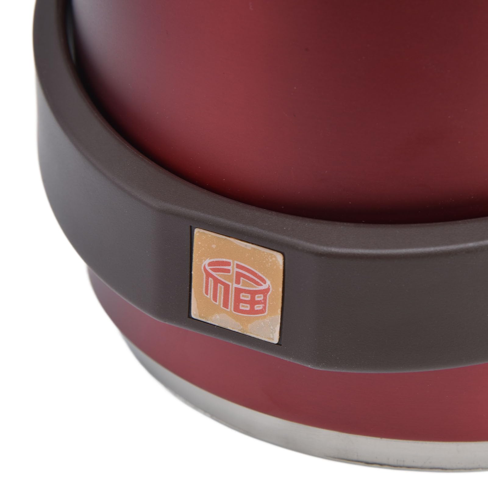 Cryfokt 3-lagige Isolierte Lunchbox aus Edelstahl 304, Auslaufsicherer Lebensmittelbehälter für Arbeitsreisen, Picknick – 1500 Ml Fassungsvermögen (Rot)