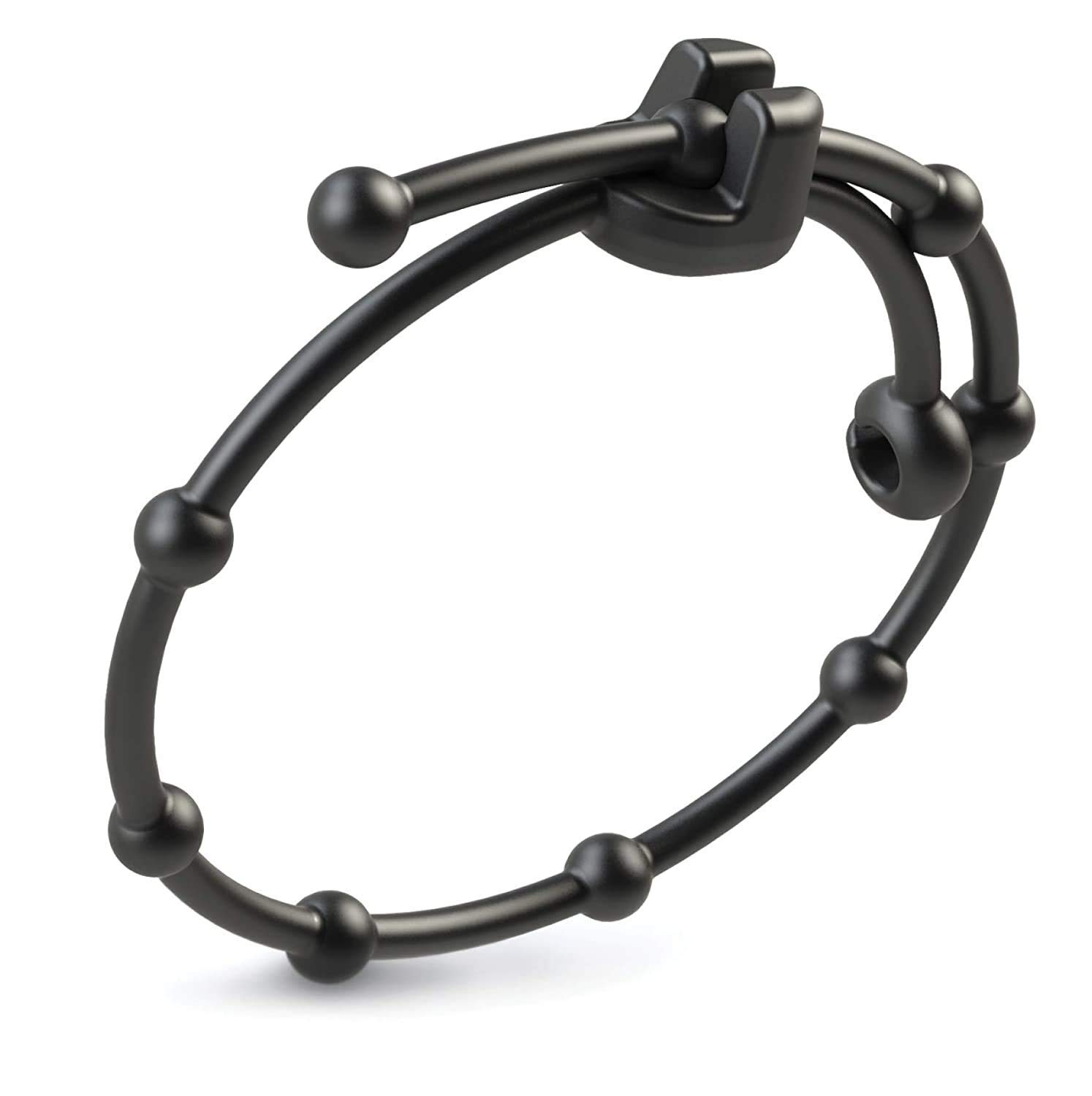 Kwik BanditReusable All Weather Adjustable Ties 8 inch 20 Pack Heavy Duty Rubber Bungee Cords Industrial Cable Tie Down Straps Cord Bundling for Gear and Equipment Made in Canada