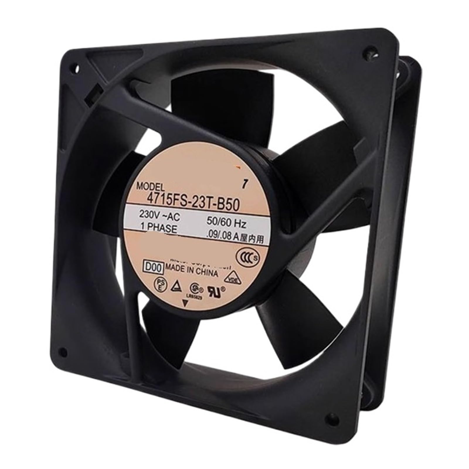 4715FS-23T-B50-D00 AC 230V 12038 120*120*38mm 12cm Cooling fan
