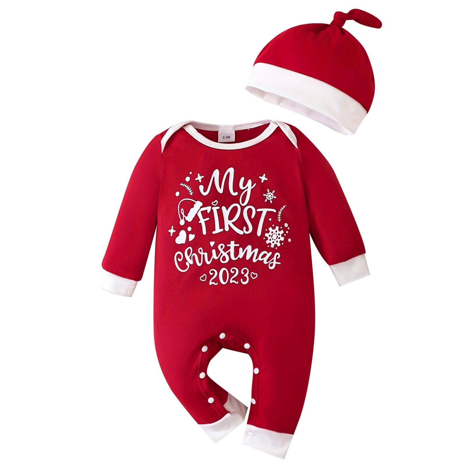 Cokbyavla Men's Red-54 Baby Boys Christmas Santa Clothes Sets,Fall 1St Birthday Outfit Baby Xmas Costumes Family 3T Footed Pajamas Girls Infant Thanksgiving Cute Turkey Body(,0-3 Months)