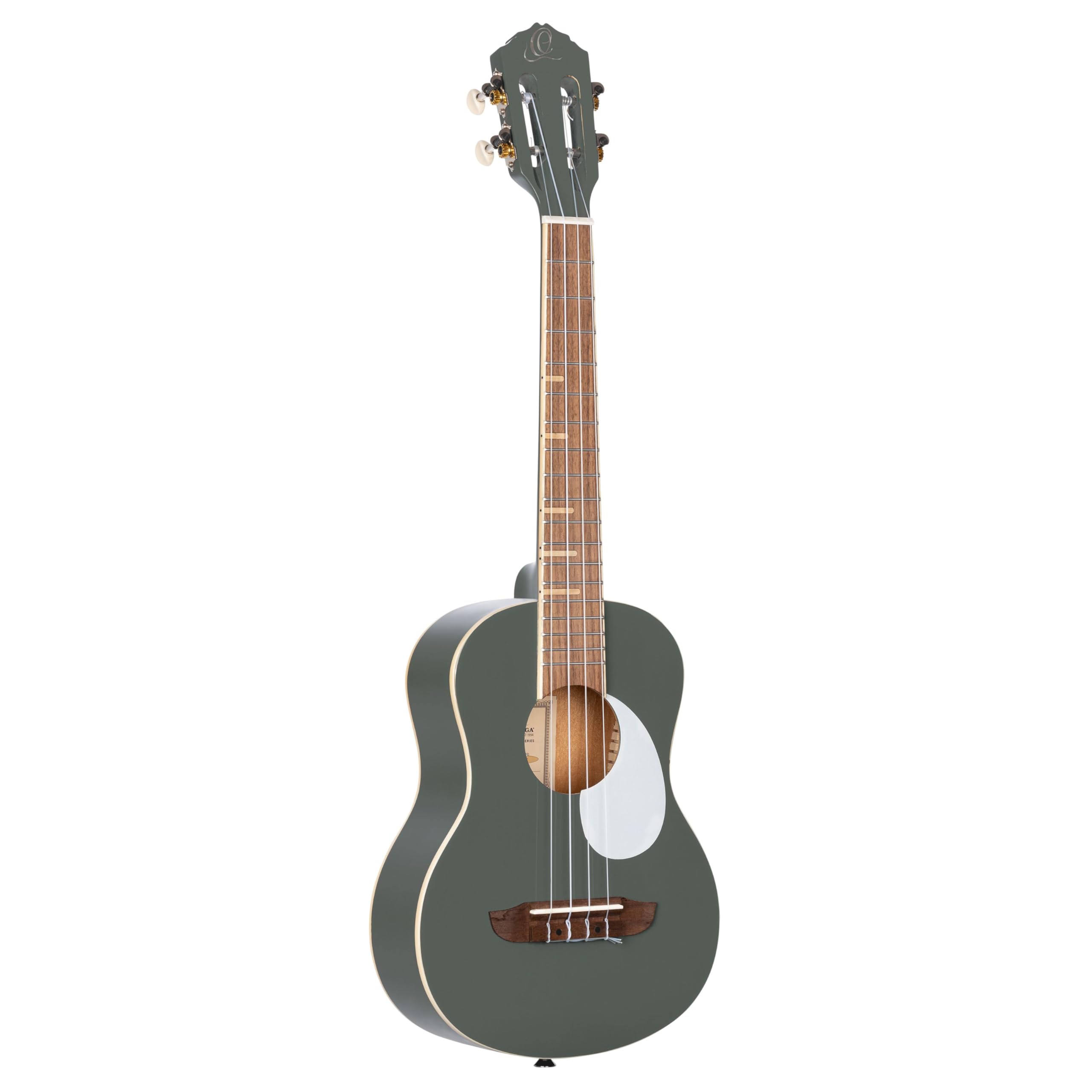 Ortega Guitars Ukulele Tenore grigio - Serie Gaucho - include Gig Bag - legno di Agathis (RUGA-PLT)