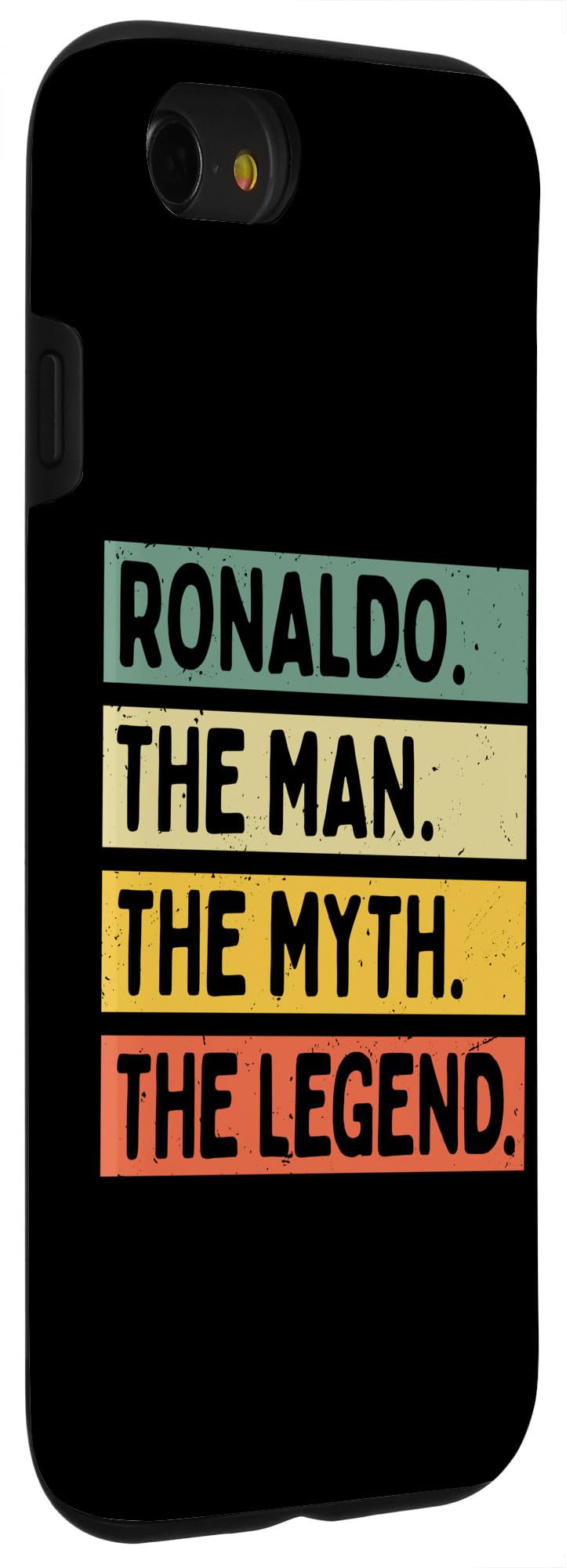 Ronaldo The Man The Myth The Legend Funny Personalized Quote Case for iPhone SE (2020) / 7/8 - Image 3