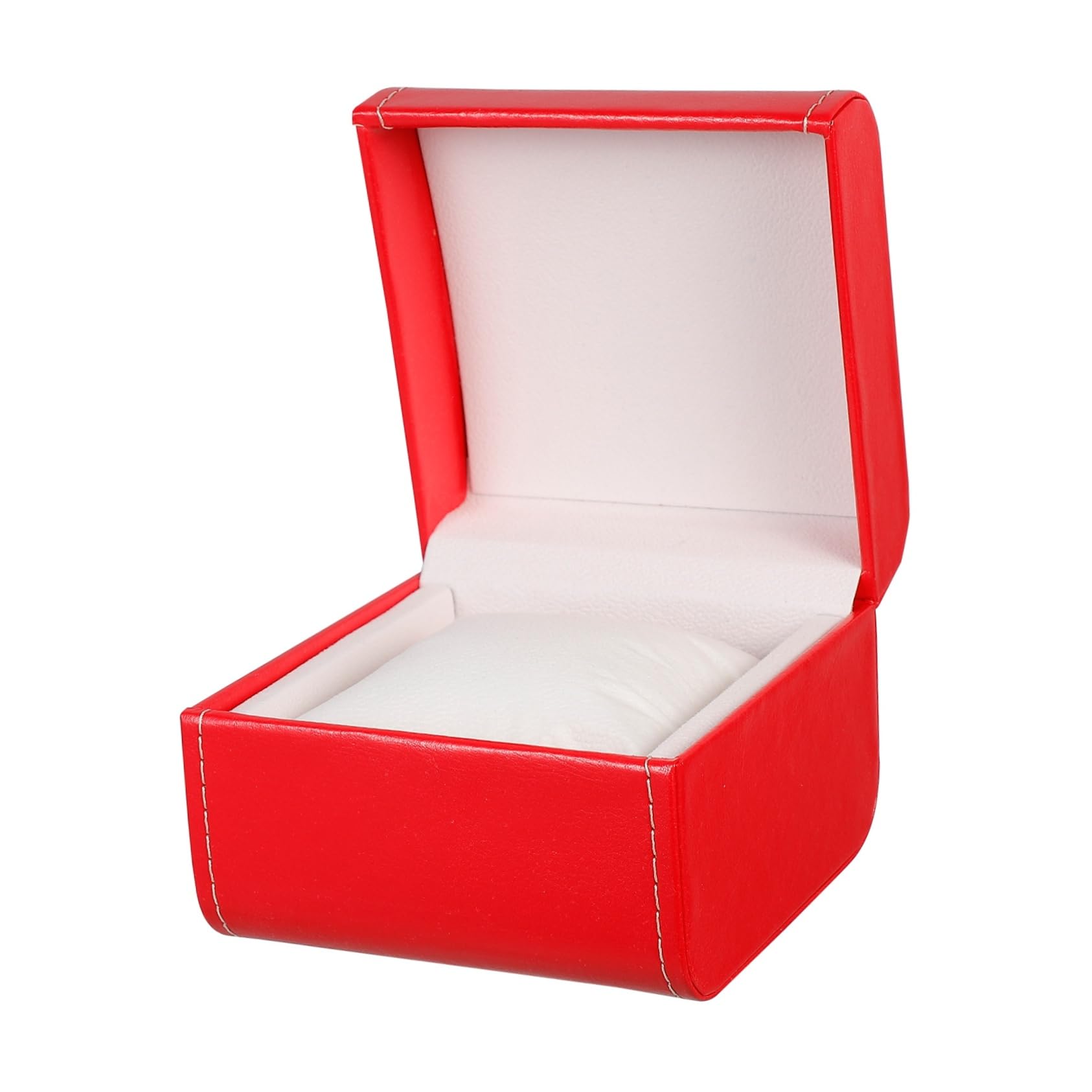 PartyKindom Single Slot PU Leather Watch Box Elegant Wristwatch Display Case for Jewelry Storage present Packing for Men Durable Design with Soft Pillow Protection