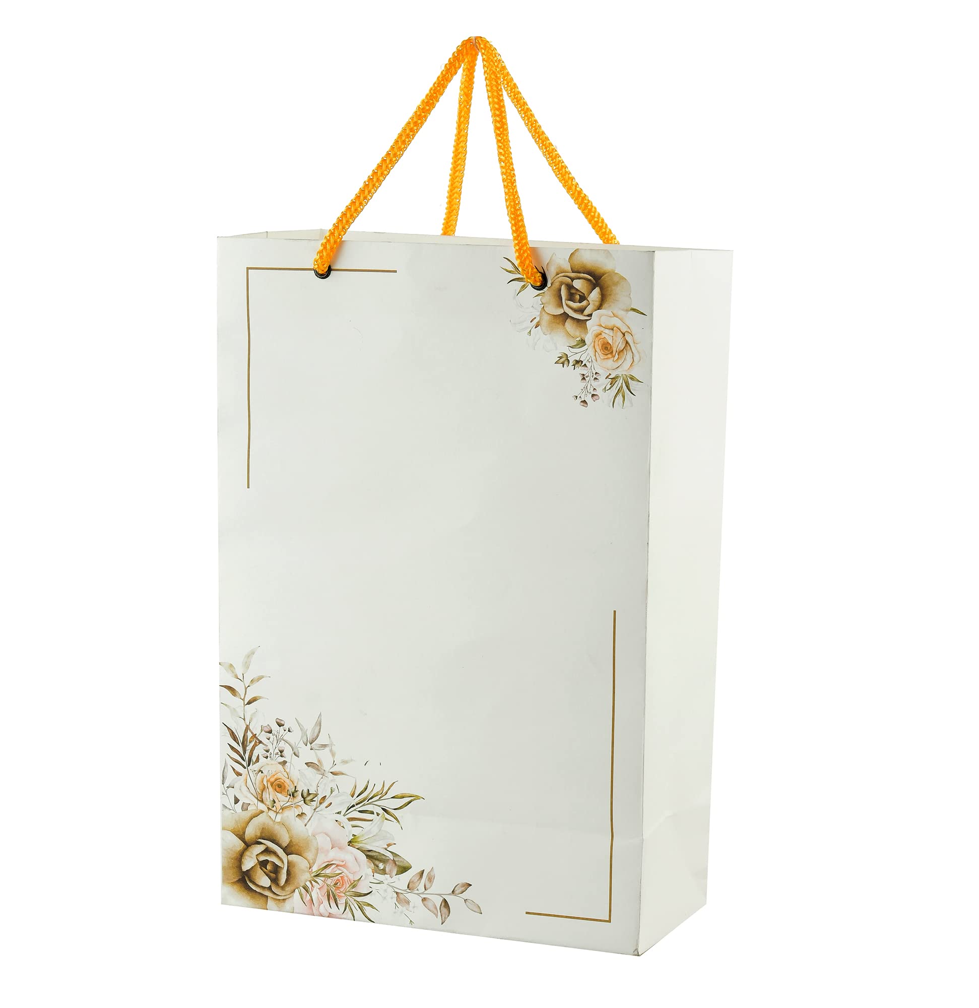 PPJ ® - ROSE CORNER (10 Pcs.) (WEDDING) PAPER CARRY BAG, 13 Inch X 8 Inch X 4 Inch for DIWALI/WEDDING/FUNCTION/BIRTHDAY/RETURN GIFTS/CHRISTMAS (Pack of 10) (B0BV689VYC) Amazon Price History, Amazon Price Tracker