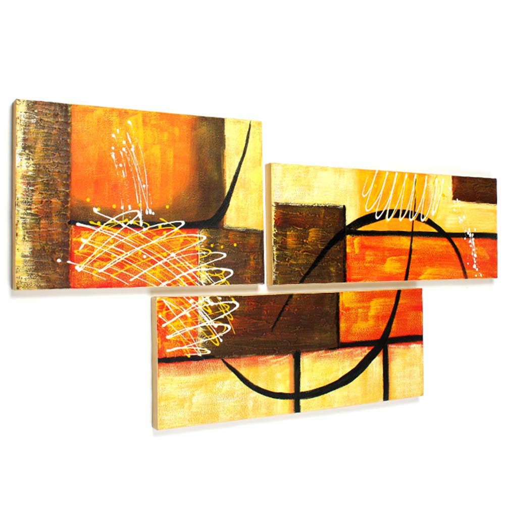 Amazon.co.jp: 【モダン油絵工房】 油絵 現代絵画 手書きモダン油絵