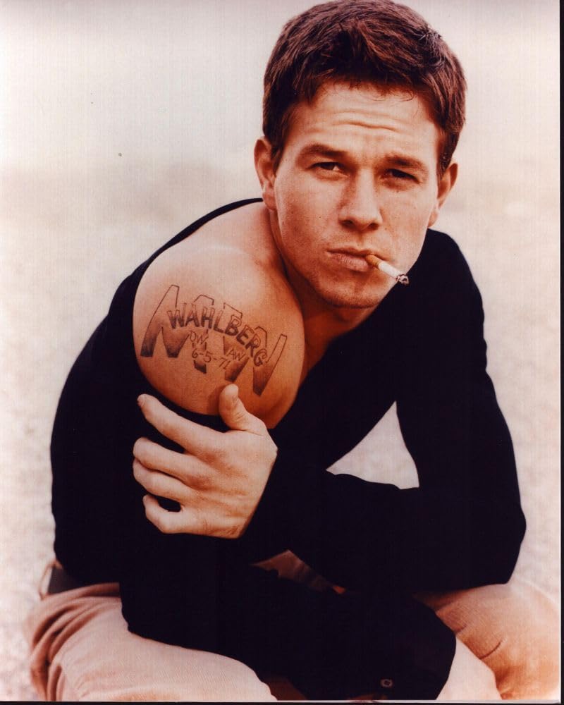 mark wahlberg smoke cigarettes Posterazzi With Cigarette And Wahlberg Tattoo Photo Print (16 x 20) mark wahlberg smoke cigarettes Marky