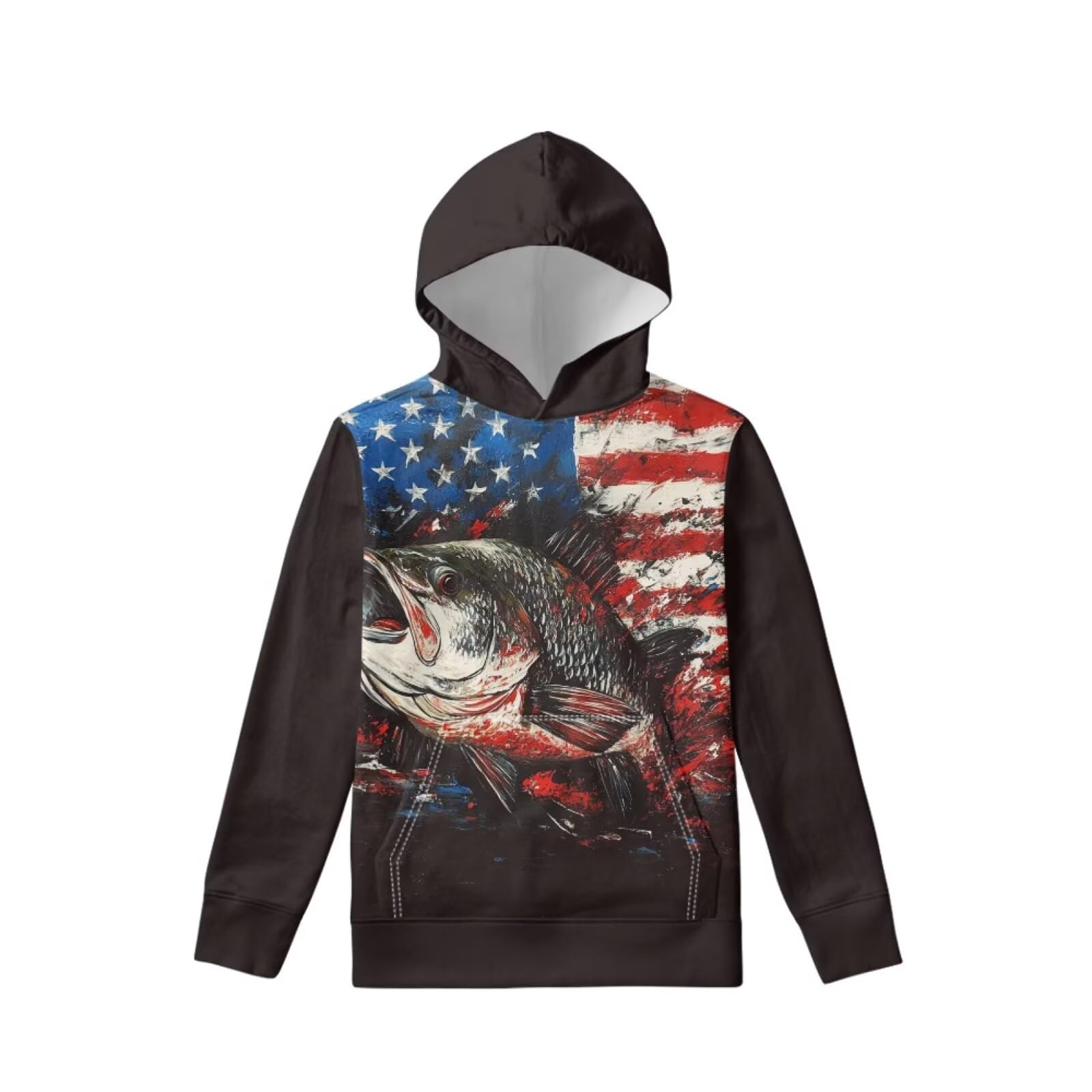 Coloranimal Girls Boys Sports Casual Long Sleeve Sweatshirts Hoodies with Front Pocket Sweater Tops Age 6-16year