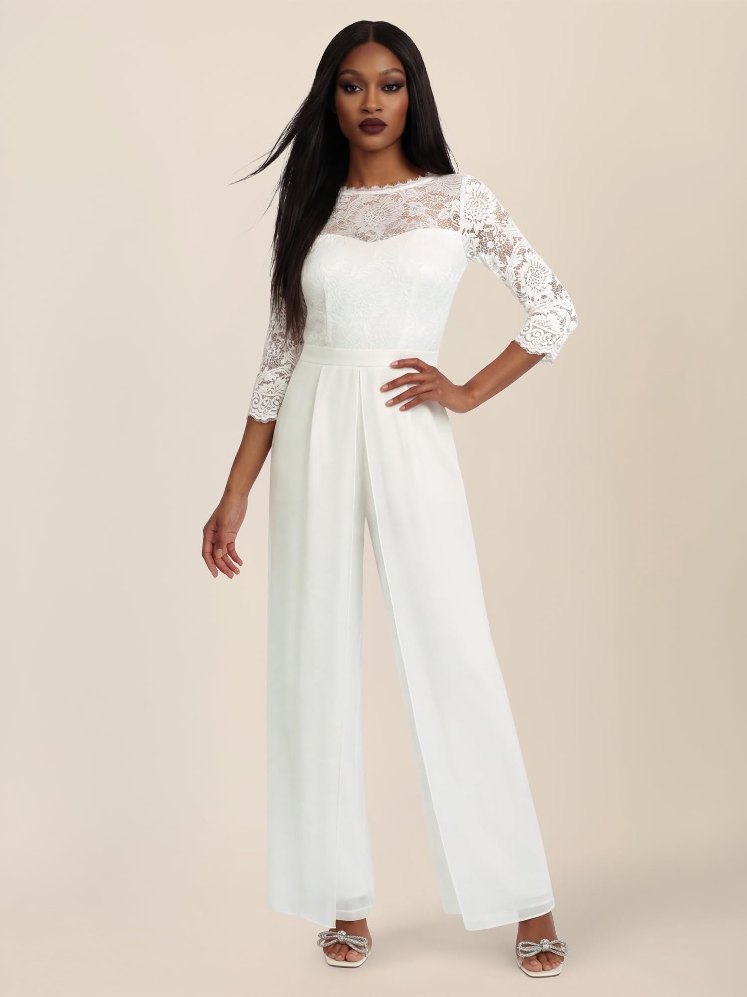 APART Fashion Damen Abendoverall Abendoverall (1er Pack)
