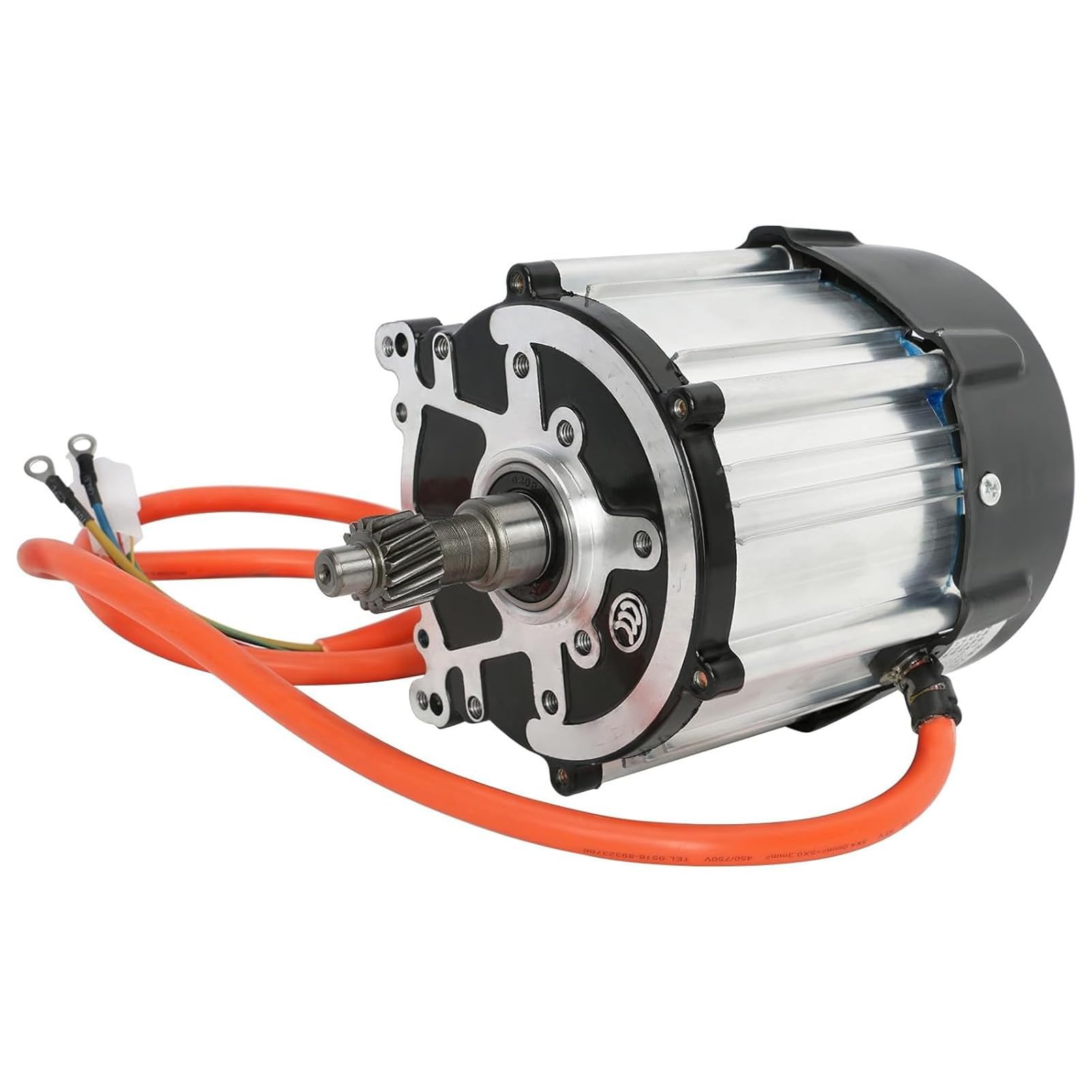 Silnik Bezszczotkowy 48v/60v/72v Z Czystej Miedzi, 500w-2000w, Wysokoobrotowy, RóżNicowy, Do Zestawu Do Modernizacji, Atv, Gokarta 72V-2000W
