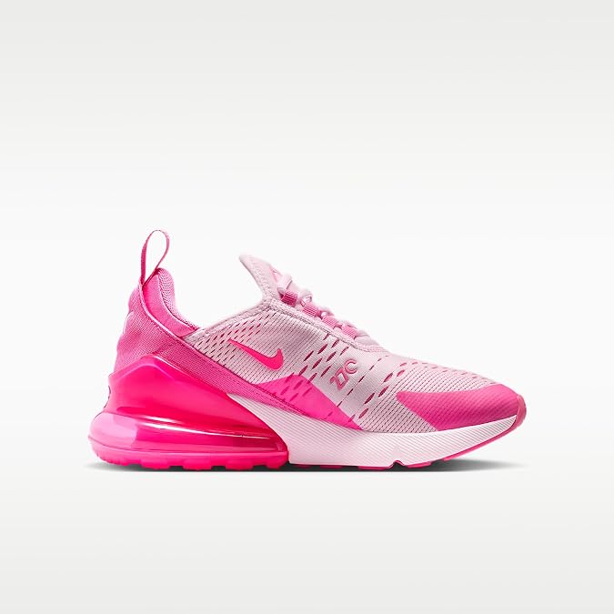 Nike Air Max 270 Big Kids' Shoes (Pink Foam/Pinksicle/White/Hyper Pink)