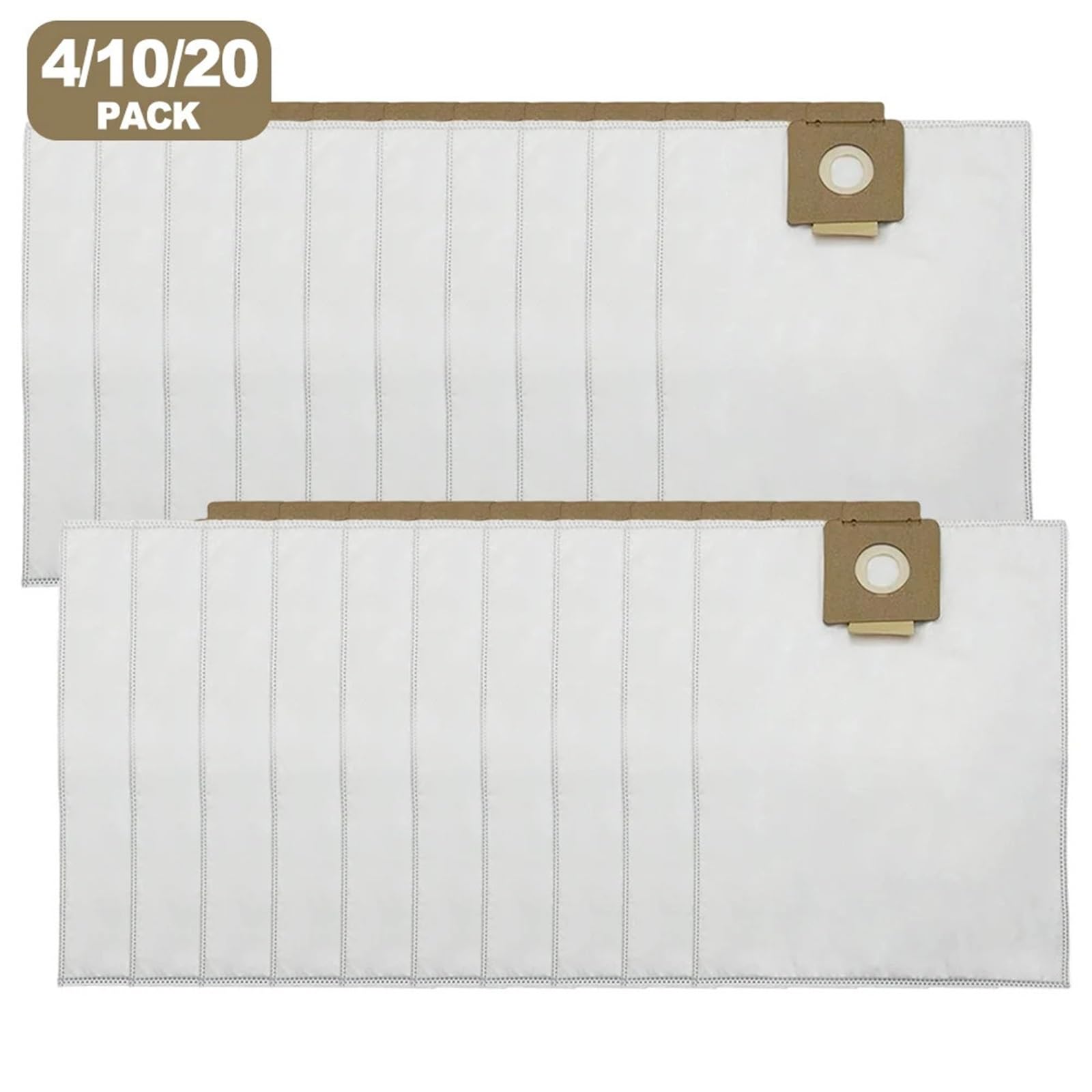 4/10/20 Stück Ersatzstaubbeutel, Kompatibel Mit Karcher, T7 T7/1 T8/1 T12/1 DS5300 Staubsaugerbeutel, 5-lagige Filterung, Staubbeutel, Teile(20pcs)