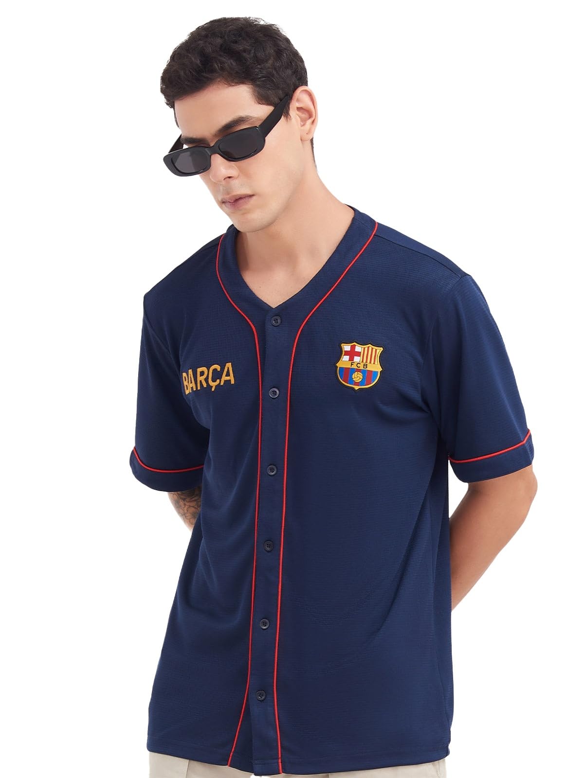 FC Barcelona Baseball Shirt